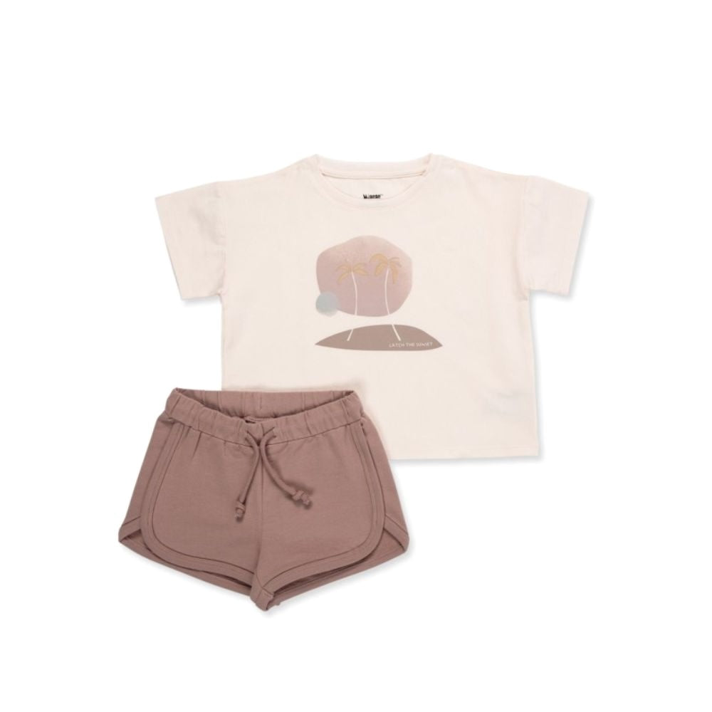 Conjunto de shorts y playera