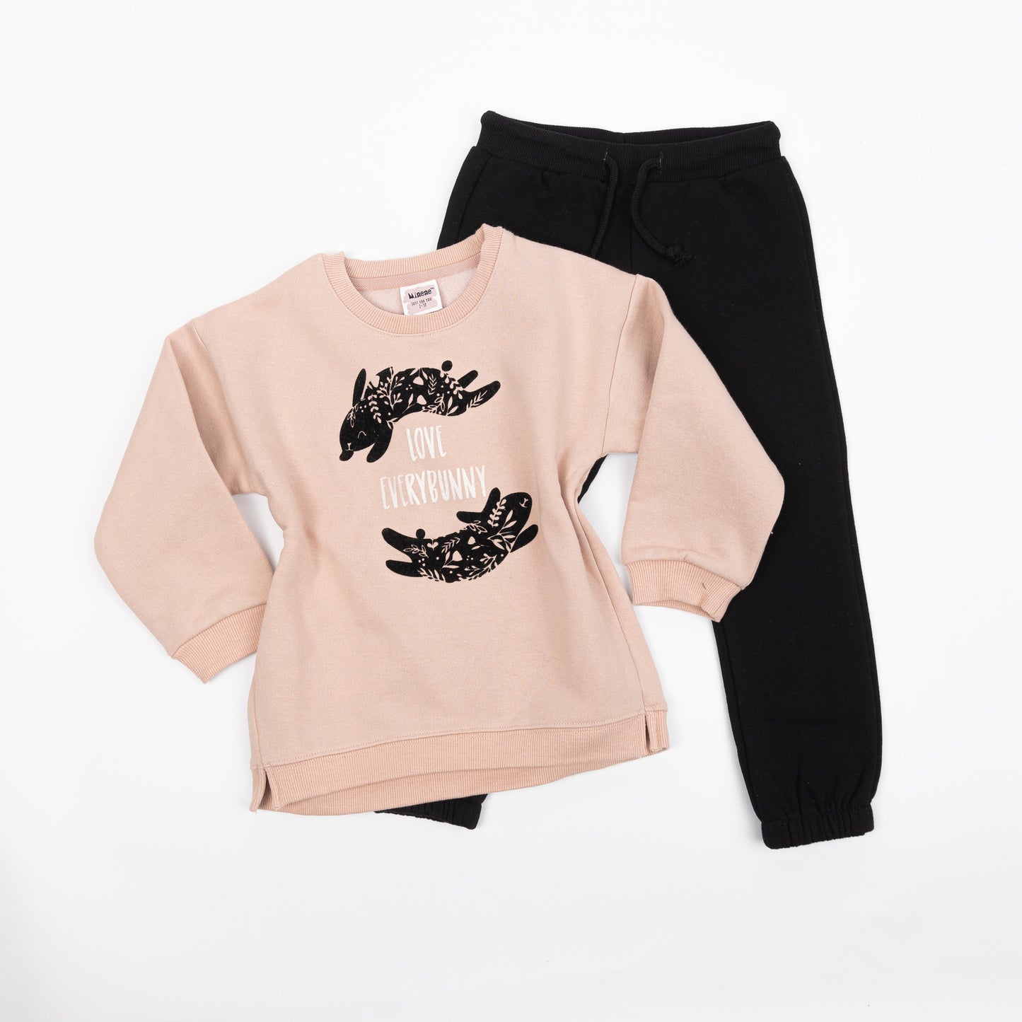 Conjunto de pants y hoodie 'Love everybunny'