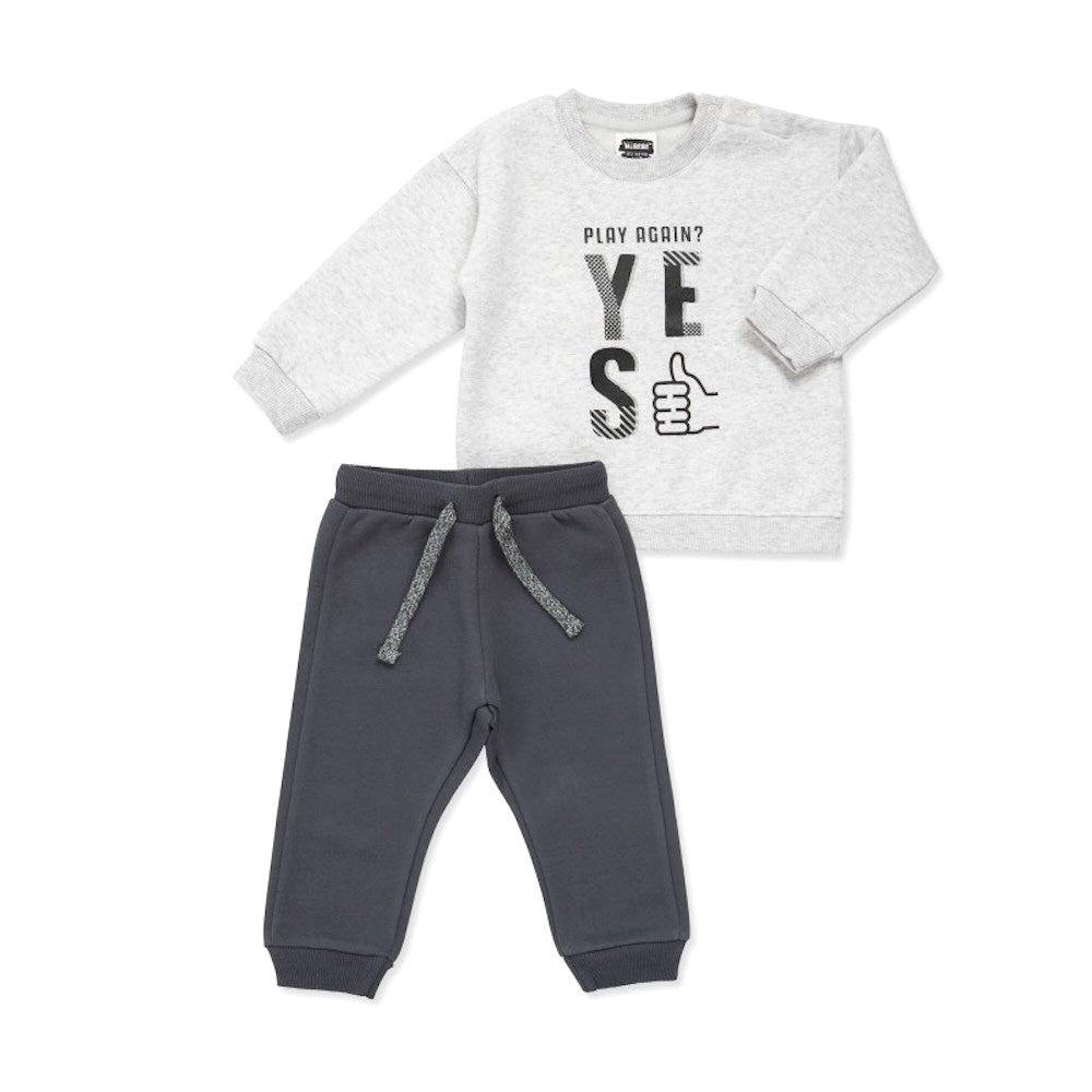 Conjunto de sudadera y pants 'Play again'